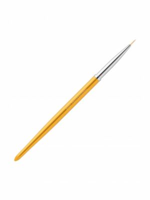 Brush for painting  color : gold, size 00/3 (nap: nylon, pen with metal, acrylic)