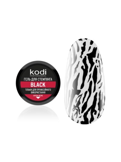 Stamping gel Black, 4 ml
