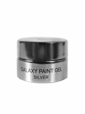 Gel paint  "Galaxy" 02, (color: silver)